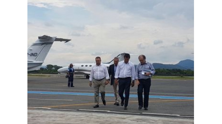 Ministro dos Transportes autoriza obras para porto de Itajaí e aeroporto de Navegantes