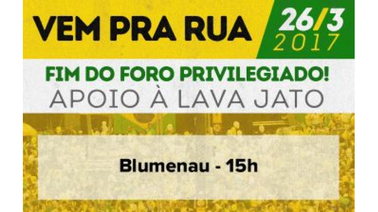 Acib convida associados a participarem de movimento pelo fim da corrupção