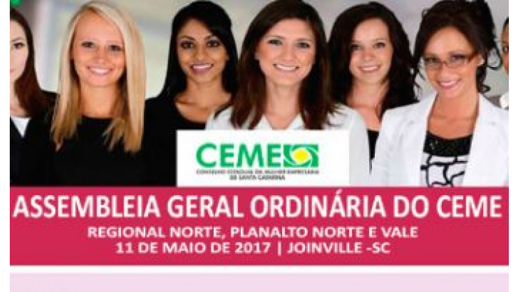 Acib Mulher participa de AGO do CEME em Joinville