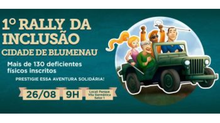 Rally da Inclusão deve reunir 130 pessoas com deficiência em agosto