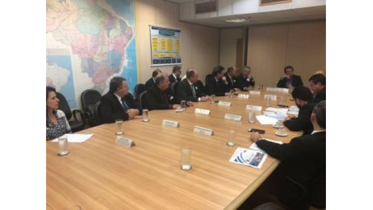 Entidades empresariais se reúnem com Fórum Parlamentar Catarinense e Ministério dos Transportes em Brasília