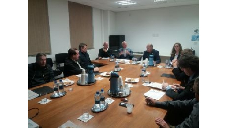 Diretoria da Acib recebe visita da Associação Nacional das Securitizadoras