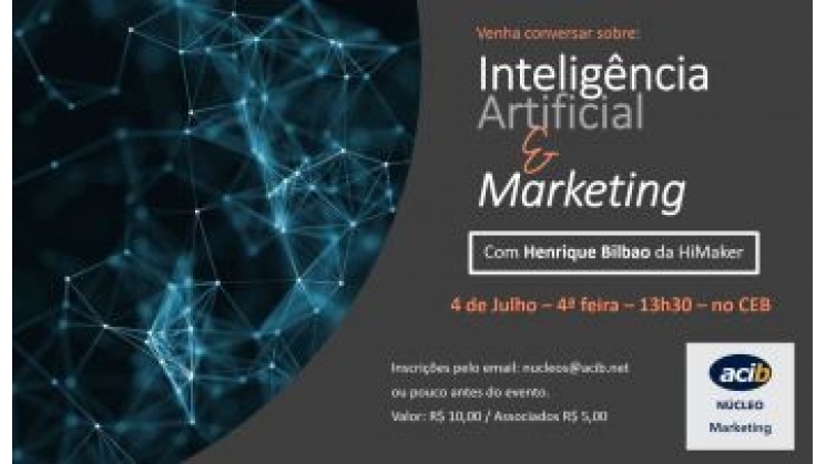 Palestra aborda inteligência artificial e marketing