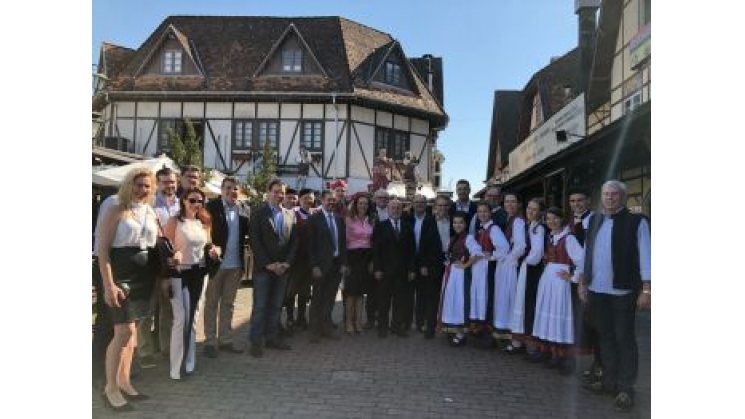 Núcleo de Relações Internacionais participa de recepção ao embaixador de Luxemburgo