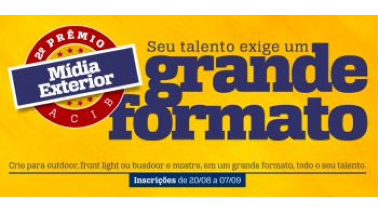 Vencedores do Prêmio de Mídia Exterior serão conhecidos nesta quarta