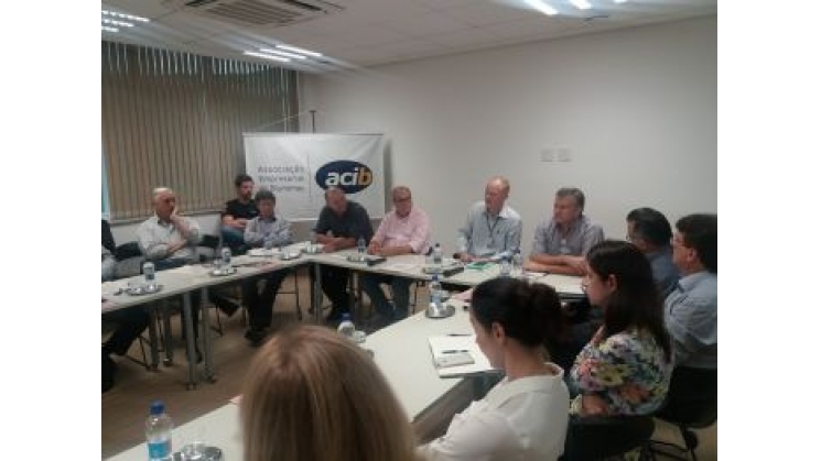 Novo diretor do Senai visita a Acib