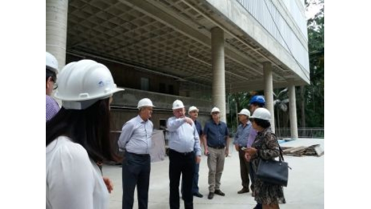 Diretoria da Acib visita obras do Centro de Inovação. Empreendimento deve ser entregue no início de 2019
