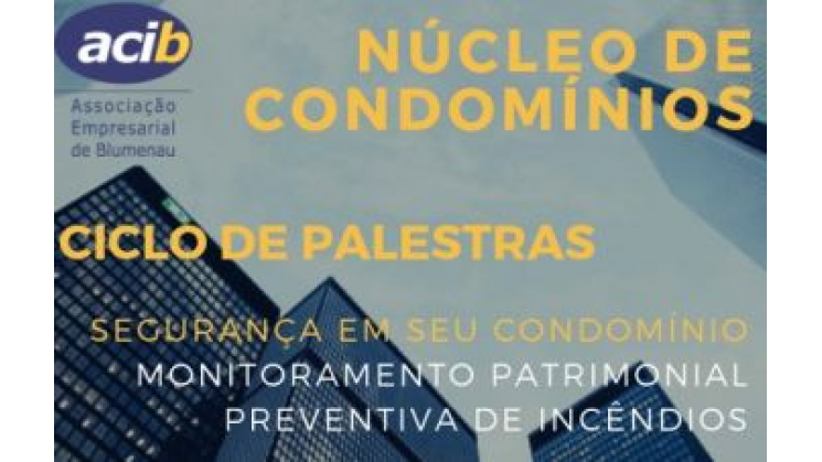 Palestras abordam segurança em condomínios