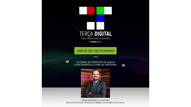Terça digital fala sobre Lei Geral de Proteção de Dados