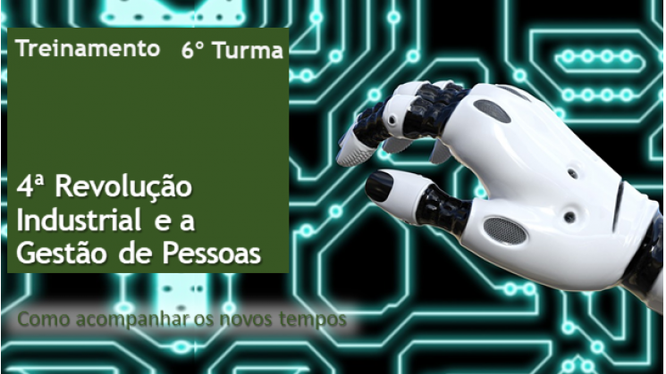 Treinamento fala sobre 4a Revolução Industrial e a Gestão de Pessoas