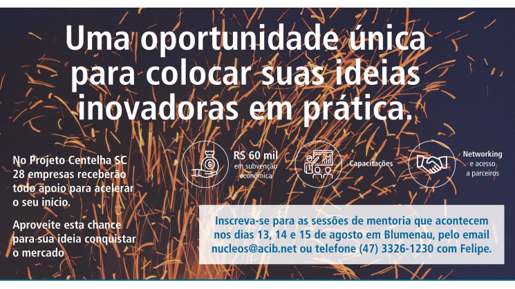 Núcleo de Inovação promove mentorias para Projeto Centelha