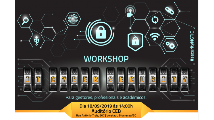 Segurança Cibernética será tema de evento promovido pelo Núcleo de Gestores de TIC