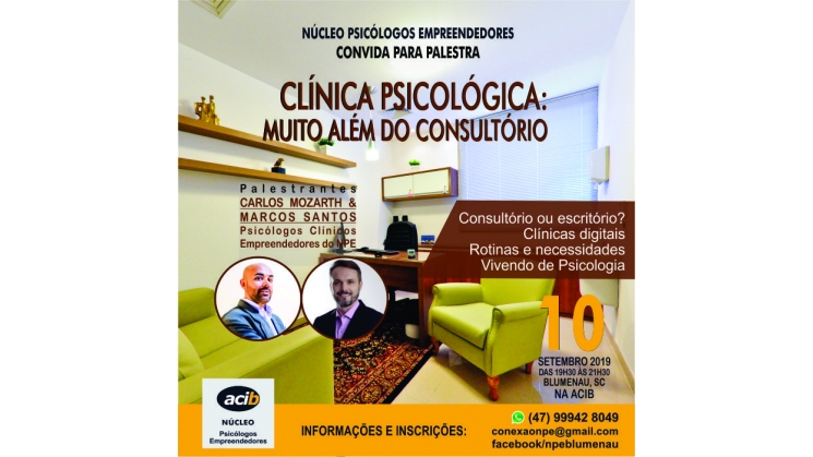 Clínica psicológica: muito além do consultório