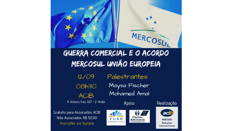 Guerra comercial e acordo Mercosul/União Europeia