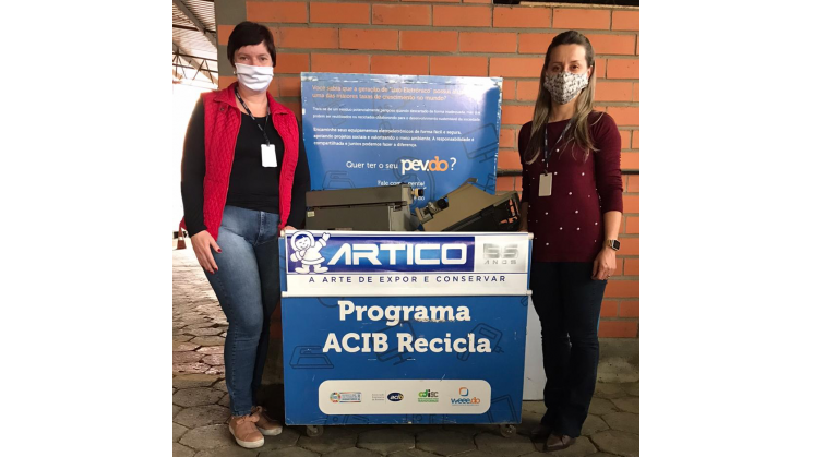 Ártico arrecada 90 kg de resíduos eletrônicos no programa Acib Recicla