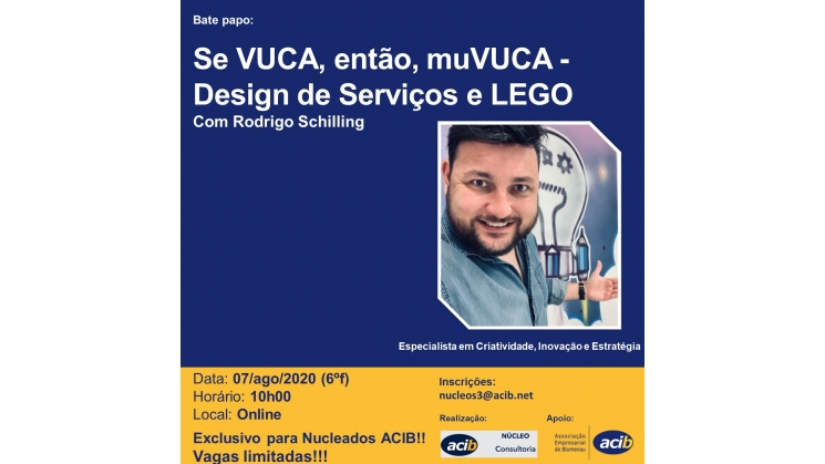 Núcleo de Consultoria promove bate papo com especialista em criatividade