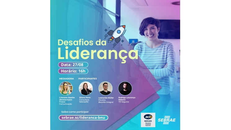 Webinar debate desafios da liderança
