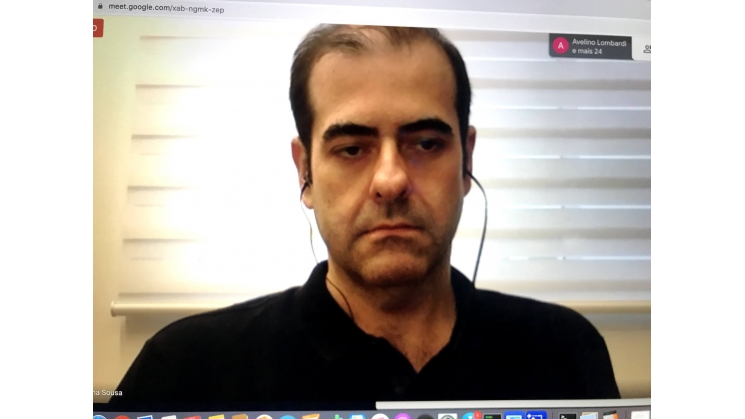 Deputado federal Carlos Chiodini fala sobre aeroporto e BR 470 para diretoria da Acib