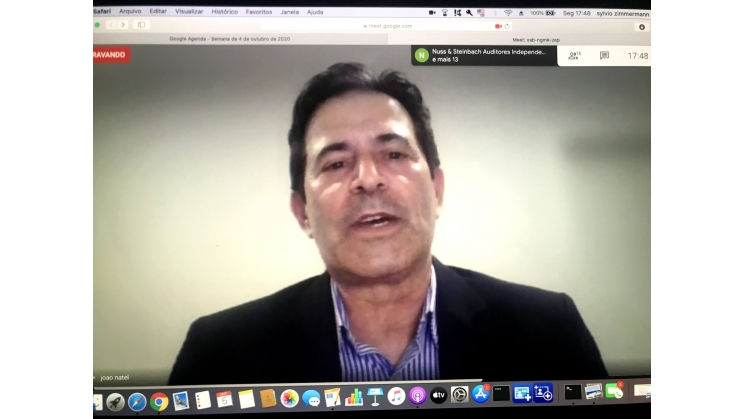 Acib recebe candidato João Natel