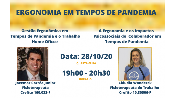 Ergonomia em tempos de pandemia