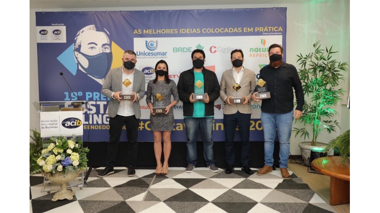 Acib Jovem reconhece empreendedorismo com a entrega do Prêmio Gustav Salinger