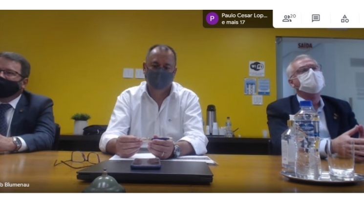 Acib recebe delegado Paulo Koerich em reunião online da Diretoria