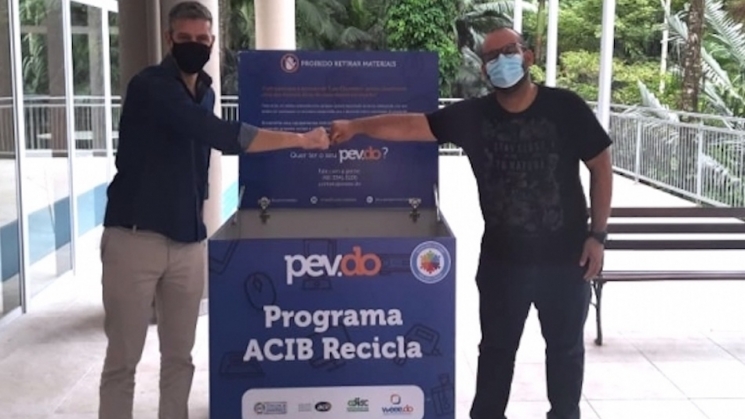 Furb comemora resultado da parceria com o programa Acib Recicla
