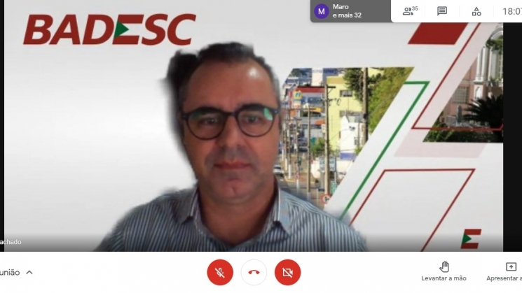 Representantes do Badesc participam de reunião conjunta entre Conselho Deliberativo e Diretoria