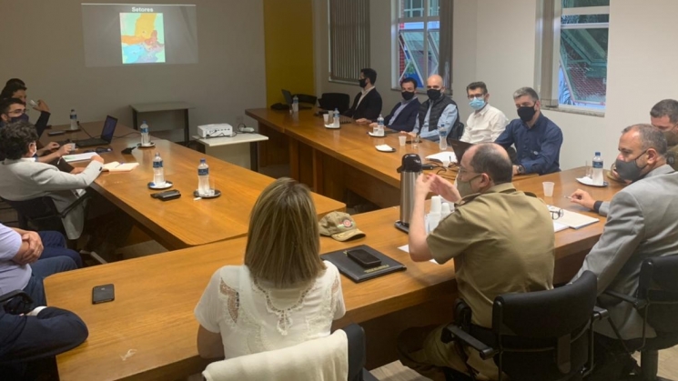 Projetos e estratégias do 10º Batalhão da Polícia Militar são apresentadas na Acib