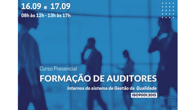 Formação de auditores internos de Gestão da Qualidade