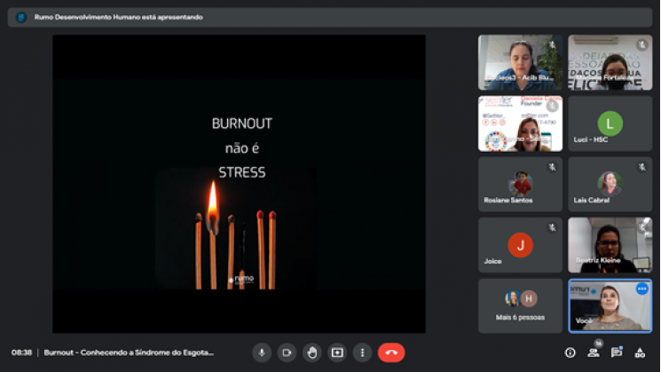 Núcleo de DHO debate síndrome de Burnout