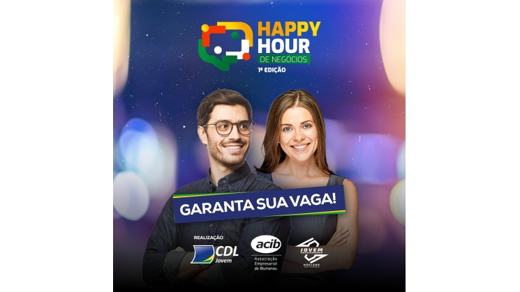 Núcleos Jovens de Blumenau organizam Happy Hour de Negócios