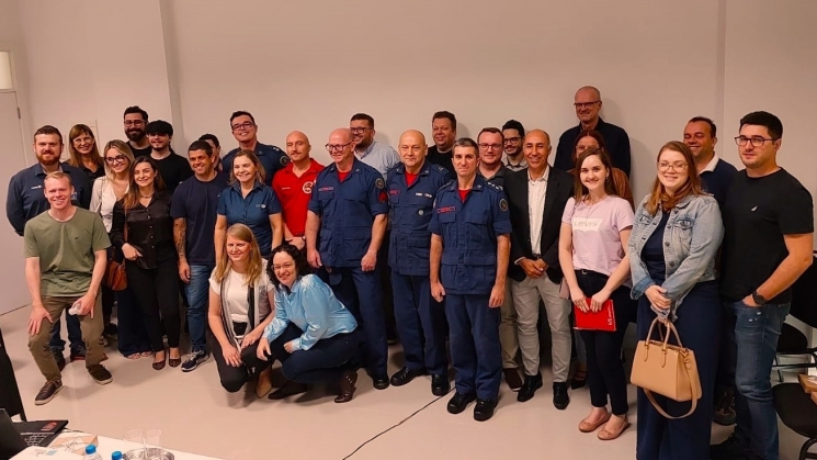 Núcleo Casa e Construção realiza evento em parceria com Corpo de Bombeiros Militares de Blumenau