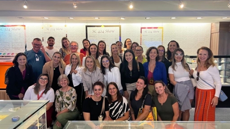 Núcleos de Mulheres Empresárias da ACIB e Aemflo conhecem a Ártico Refrigeração