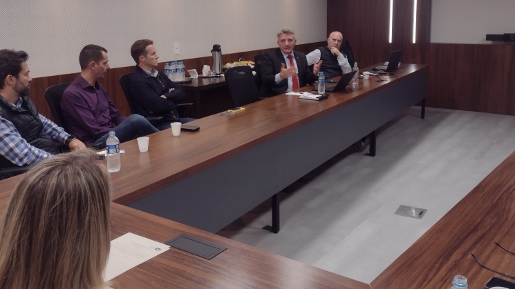 ACIB discute situação das barragens do Alto Vale