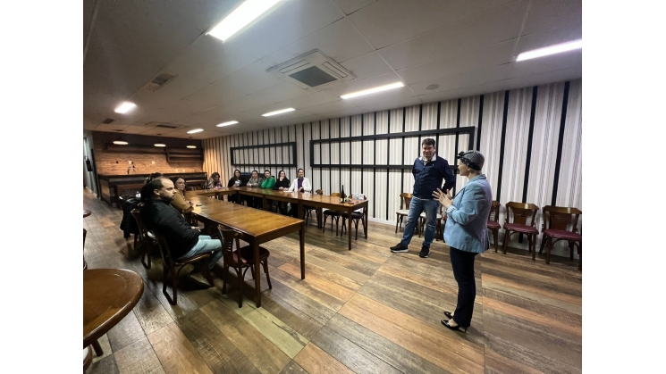 Nucleo de Marketing faz visita técnica ao Parque Vila Germânica