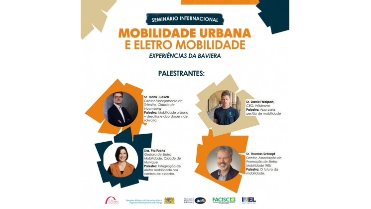 Especialistas em mobilidade alemães estarão em Blumenau para apresentar a experiência da Baviera