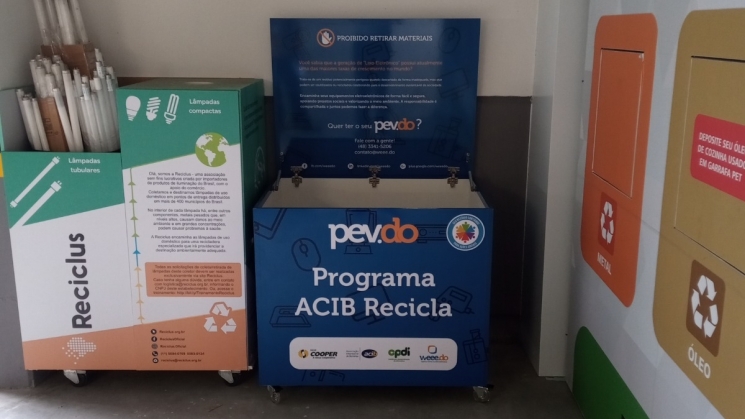Acib Recicla arrecada mais de nove toneladas de resíduos eletrônicos em cinco anos