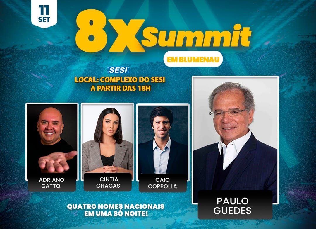 Comunicado fim da parceria evento 8X Summit