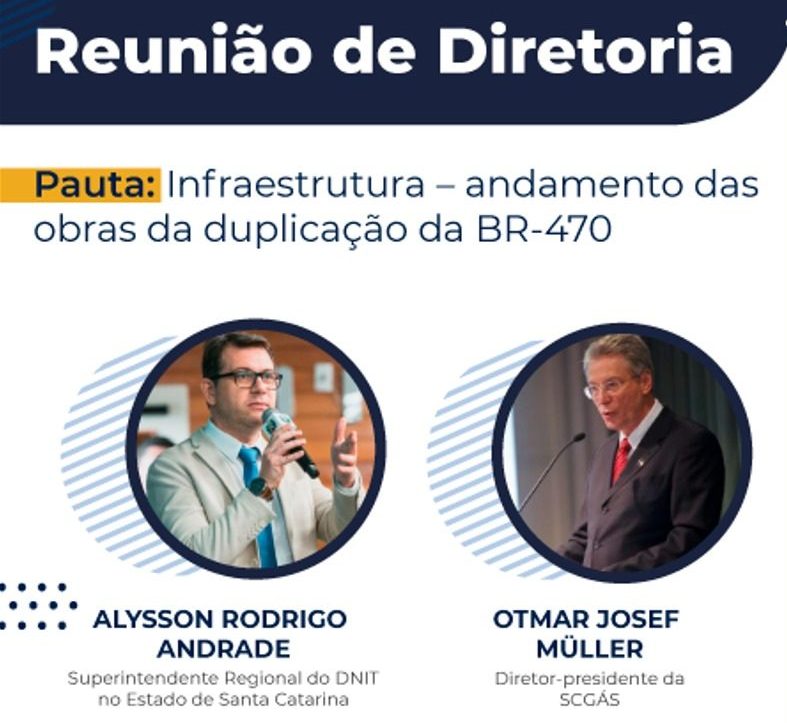 Reunião discute obra de duplicação da BR-470