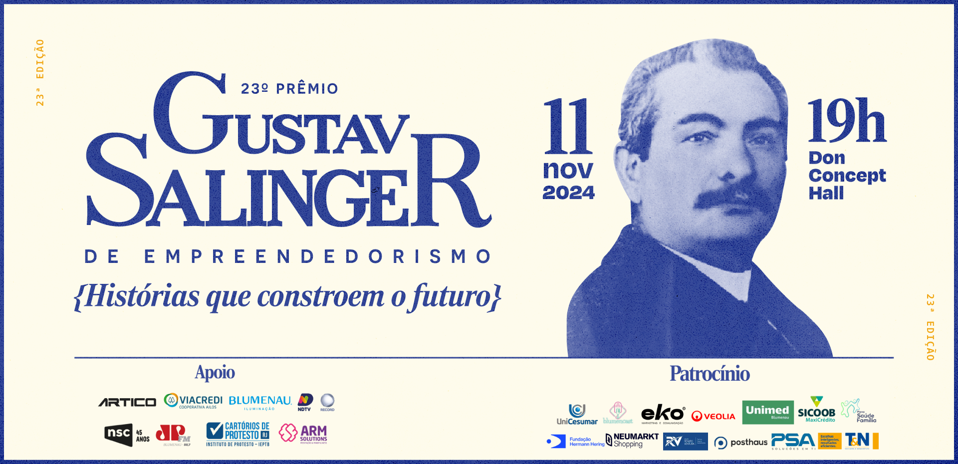 Acib divulga os nove finalistas do Prêmio Gustav Salinger 2024