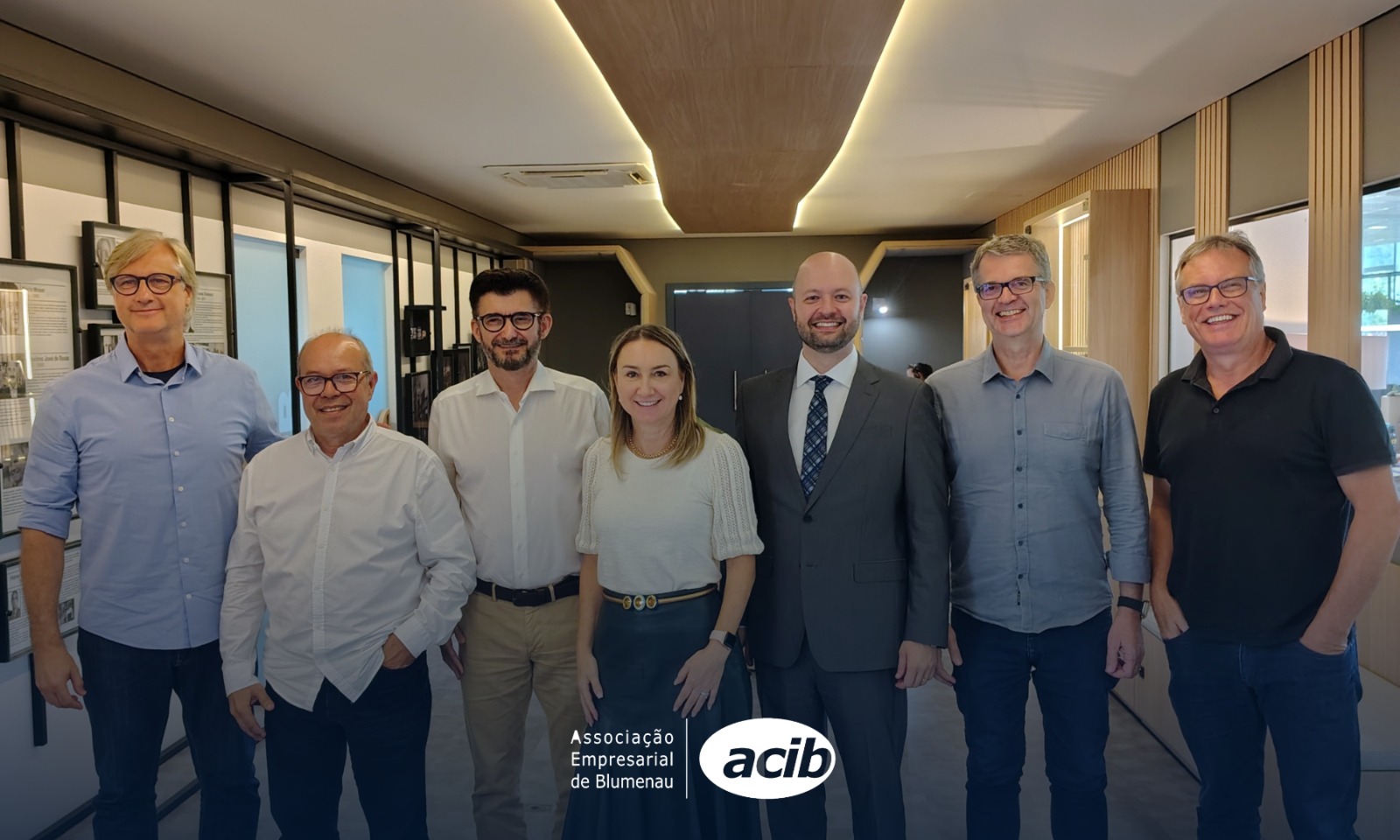 ACIB recebe presidentes das entidades empresariais de Blumenau