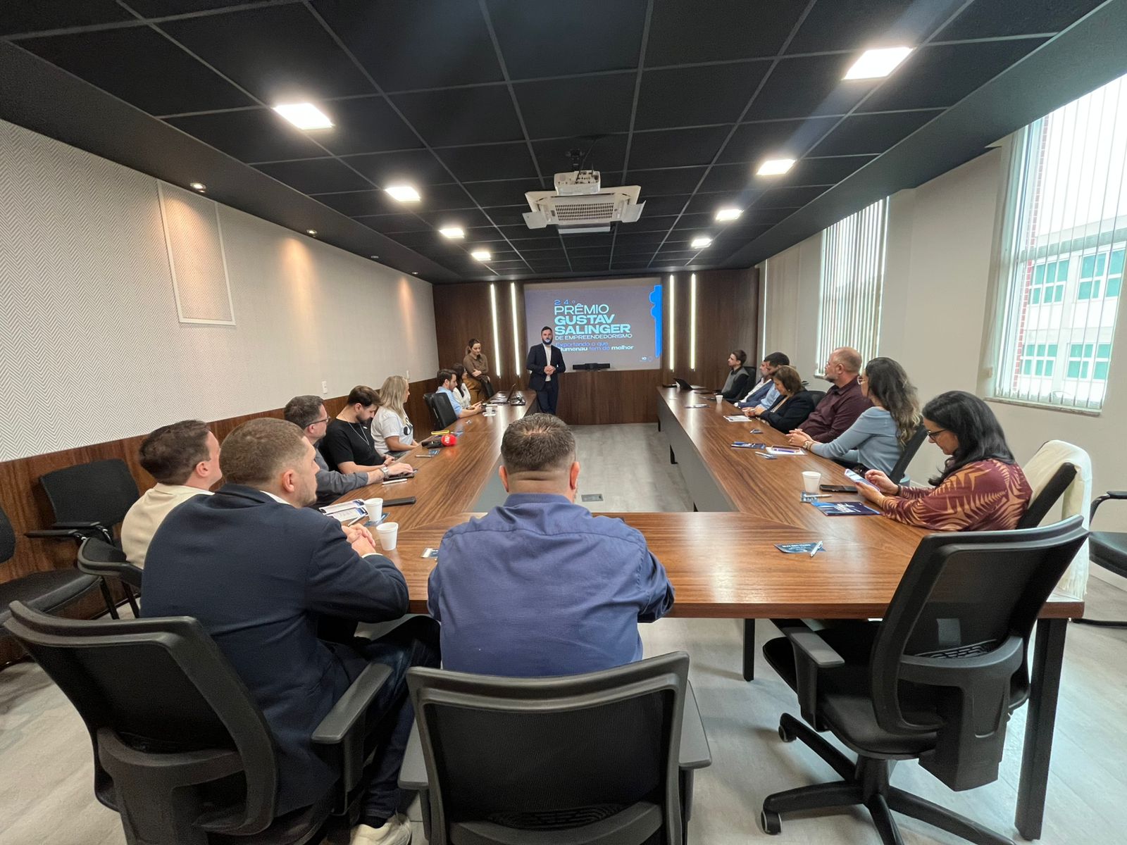 Acib promove café para patrocinadores do 24º Prêmio Gustav Salinger de Empreendedorismo