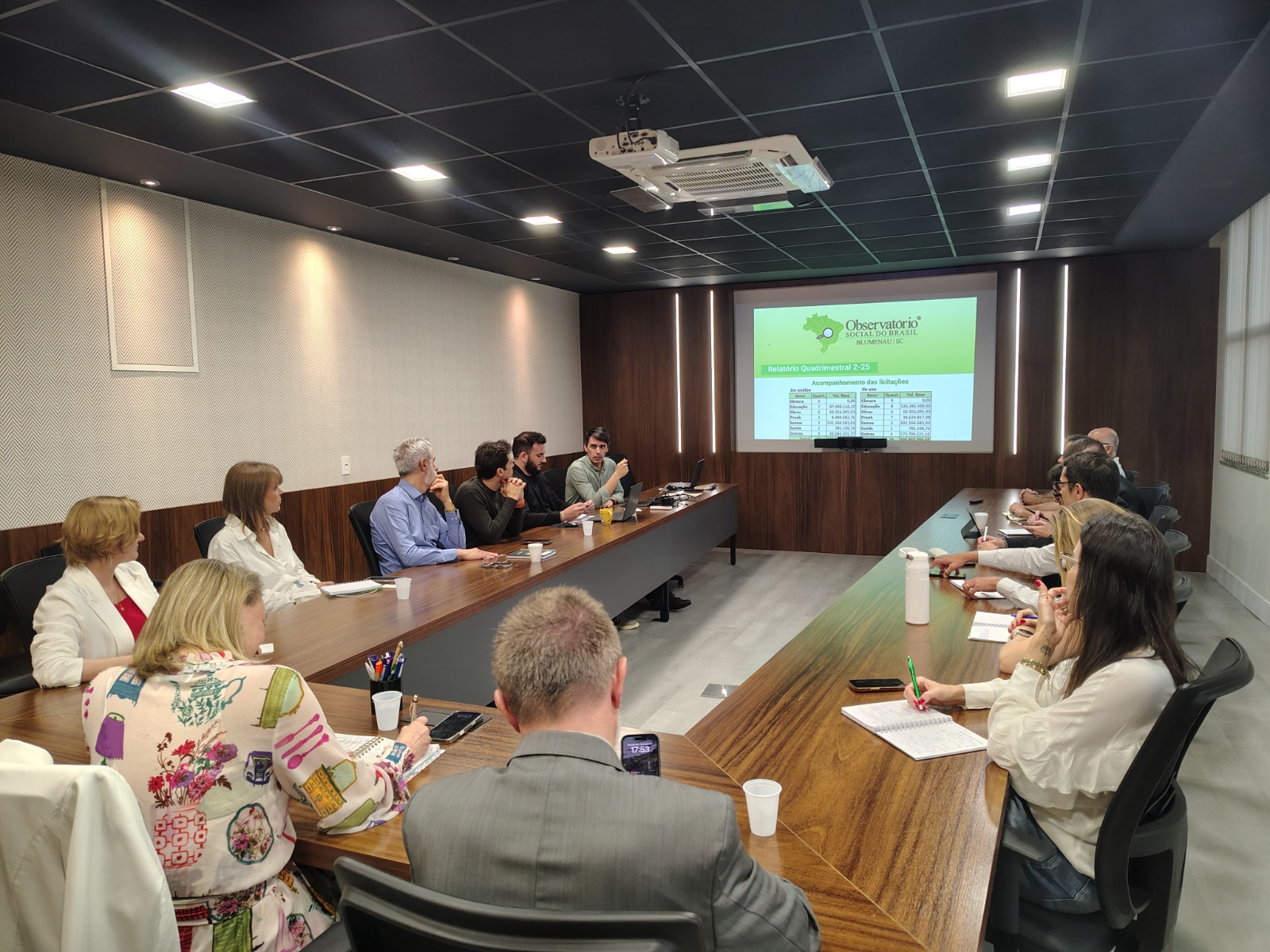 Diretoria da ACIB recebe OSBLU