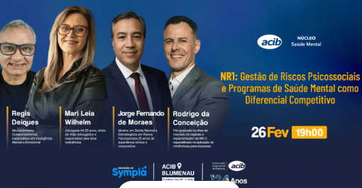 Encontro aborda gestão de riscos psicossociais e saúde mental como diferencial competitivo