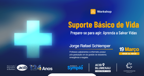 Workshop na Acib capacita participantes em suporte básico de vida e atendimento a emergências