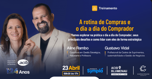 ACIB recebe treinamento sobre rotina e  estratégias na área de Compras