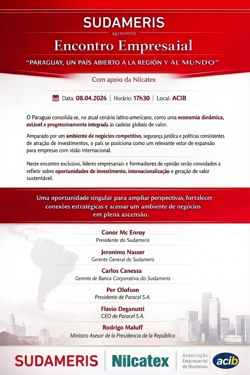 ACIB recebe encontro empresarial sobre  oportunidades de negócios no Paraguai