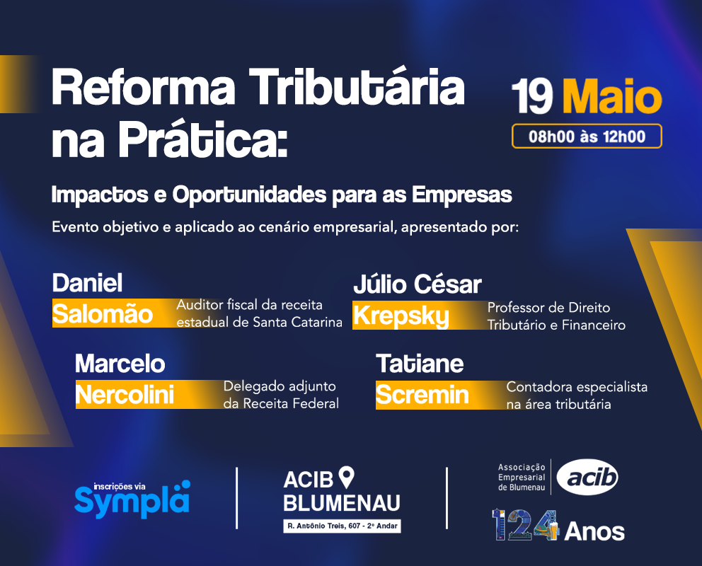 ACIB promove encontro para esclarecer impactos  da Reforma Tributária nas empresas