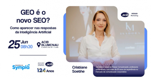 ACIB promove palestra sobre GEO e o futuro da visibilidade nas buscas por Inteligência Artificial